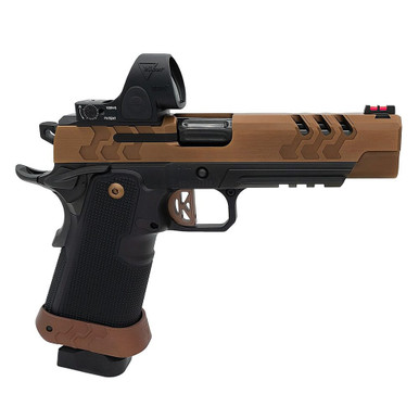 Kimber 2K11 Target 9mm Black/Coyote Pistol w/(1)17rd & (2)20rd Magazines & Trijicon SRO 2.5MOA Red Dot #SRO2-C-2500002 3500055