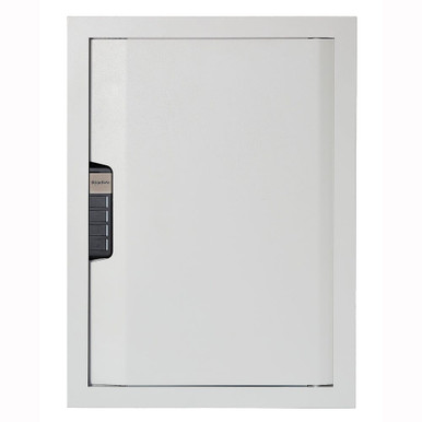 SnapSafe White In-Wall Safe w/Electronic Lock 75413 - SnapSafe