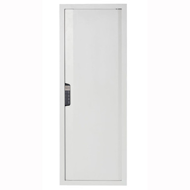 SnapSafe White Tall In-Wall Safe w/Electronic Lock 75414 - SnapSafe