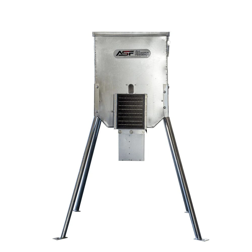 all seasons feeders ASF 150lb Air Drive Directional Fish Feeder 765665152029 - all seasons feeders