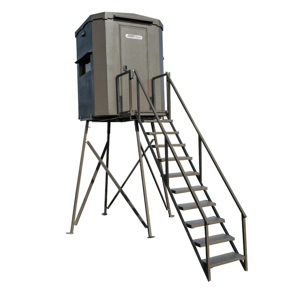 all seasons feeders ASF Little Chingon 5x5 w/8' Stand 765665200331 - all seasons feeders