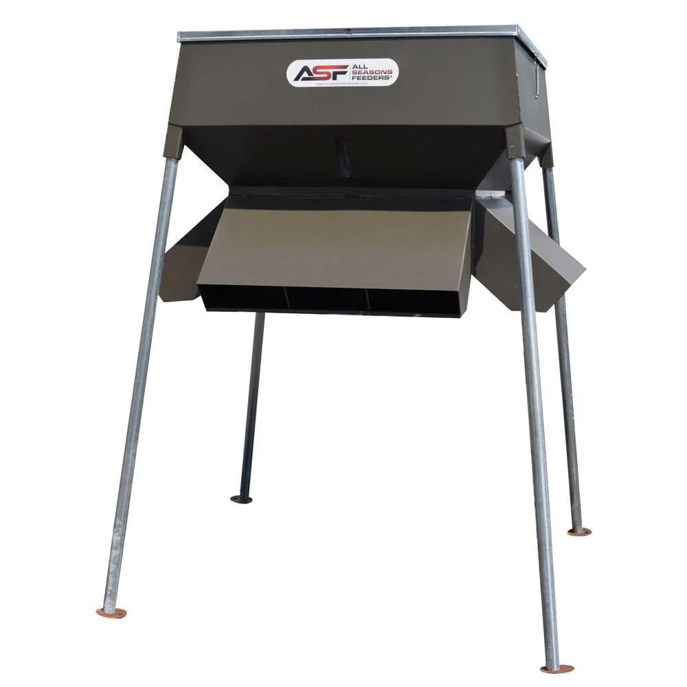 all seasons feeders ASF Stand & Fill 1250lb Protein Feeder - all seasons feeders