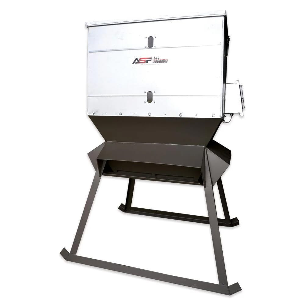 all seasons feeders ASF Electric 1000lb Stand & Fill Protein Feeder - all seasons feeders