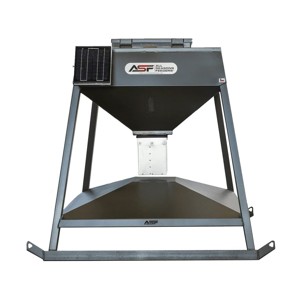 all seasons feeders ASF Stand & Fill 600lb DIRECTIONAL Broadcast Feeder - all seasons feeders