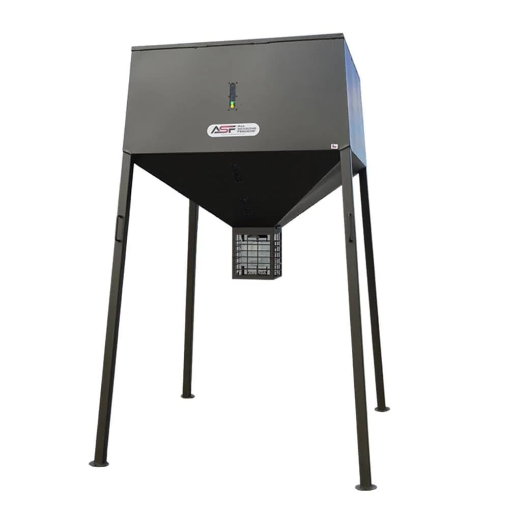 all seasons feeders ASF Traditional 2000lb Broadcast Feeder w/Heavy Duty Basket - all seasons feeders