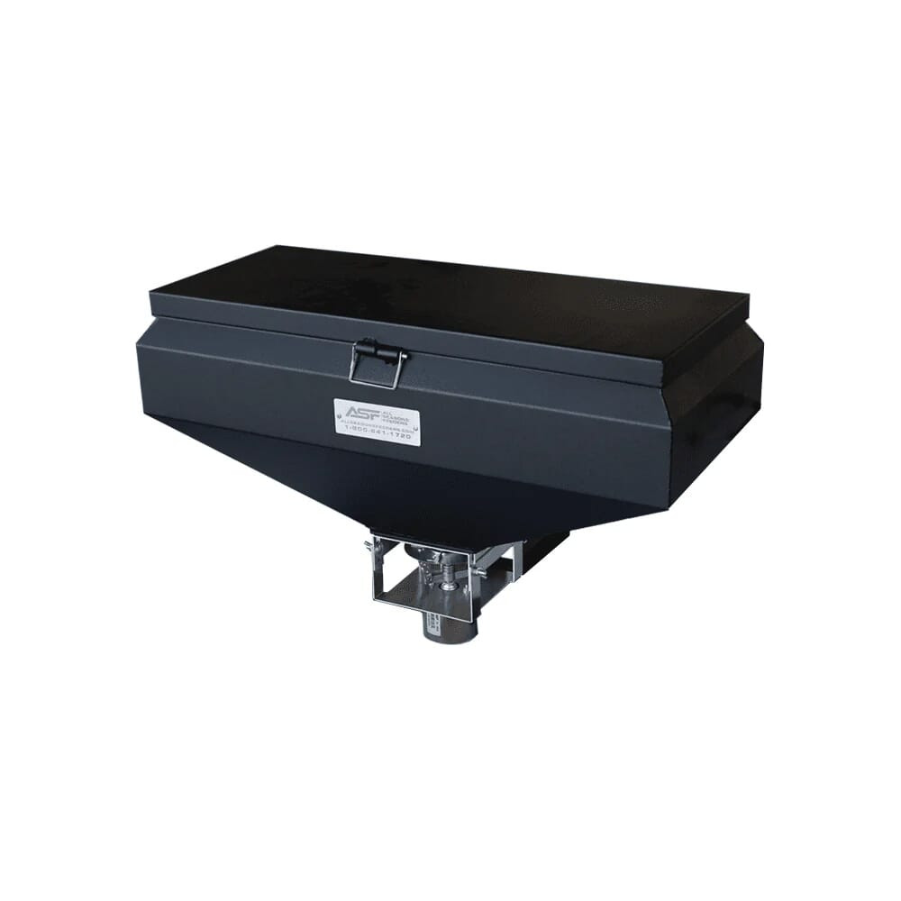 all seasons feeders ASF Black Powdercoat 50lb Aluminum Road Feeder 765665351255 - all seasons feeders