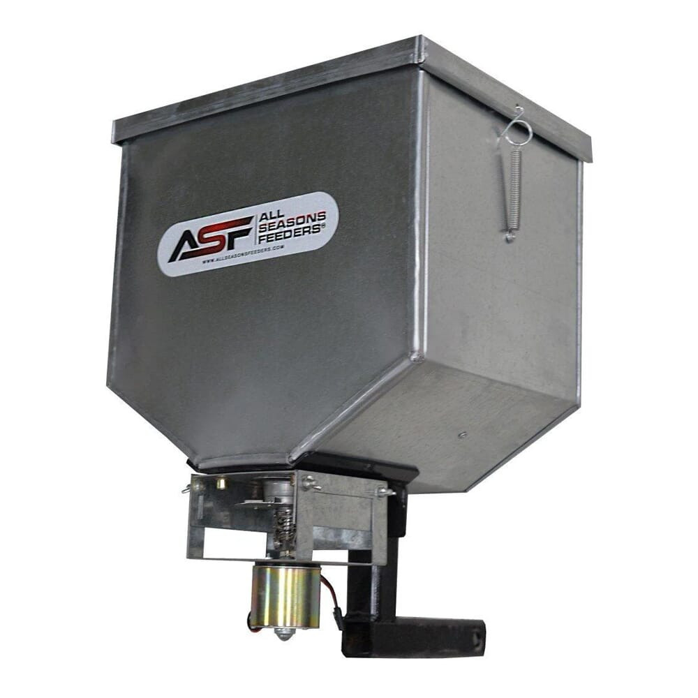 all seasons feeders ASF Galv 100lb Road Feeder 765665352344 - all seasons feeders