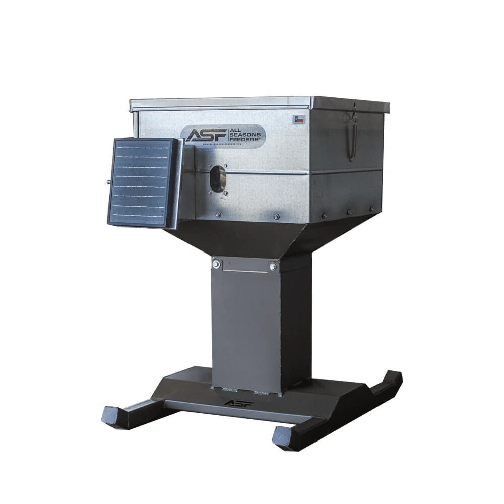 all seasons feeders ASF Monolith 100lb Air Drive Directional Fish Feeder 765665990034 - all seasons feeders
