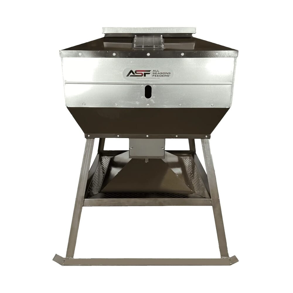 all seasons feeders ASF CornPro 600lb Stand & Fill Broadcast Feeder - all seasons feeders