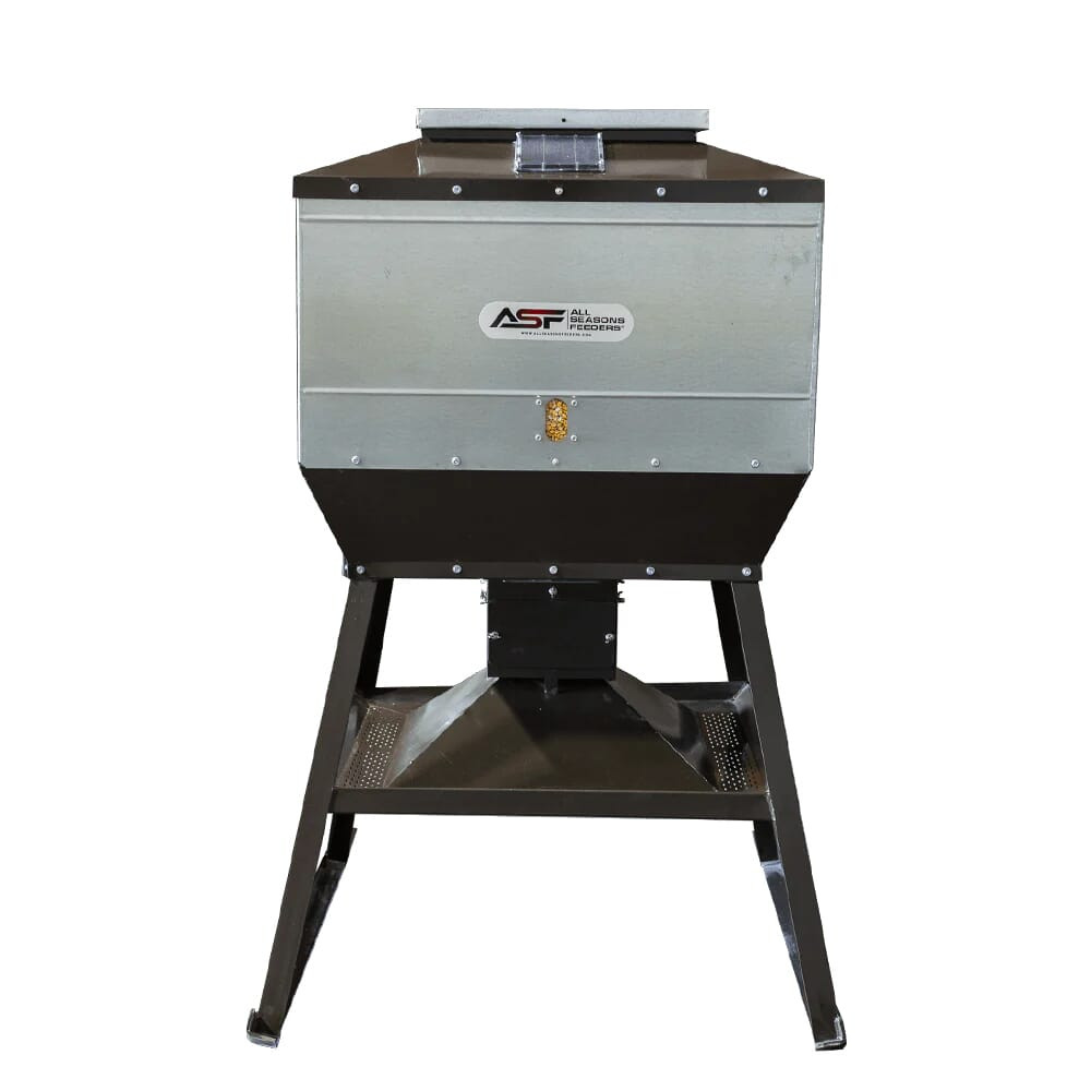 all seasons feeders ASF CornPro 1000lb Stand & Fill Broadcast Feeder - all seasons feeders