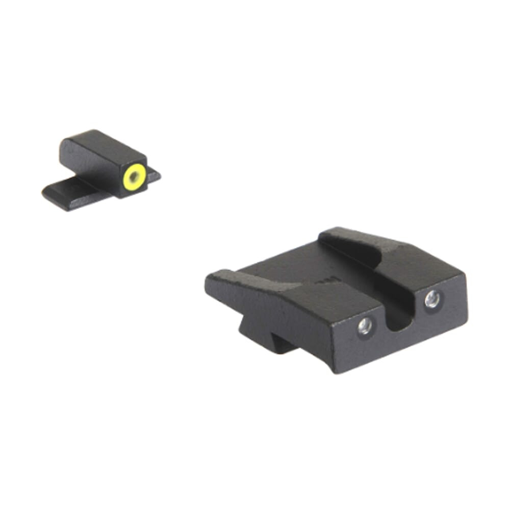 Meprolight USA Meprolight ML40145 Hyper-Bright&trade; Yellow Springfield Echelon Fixed Set 401453121 - Meprolight USA