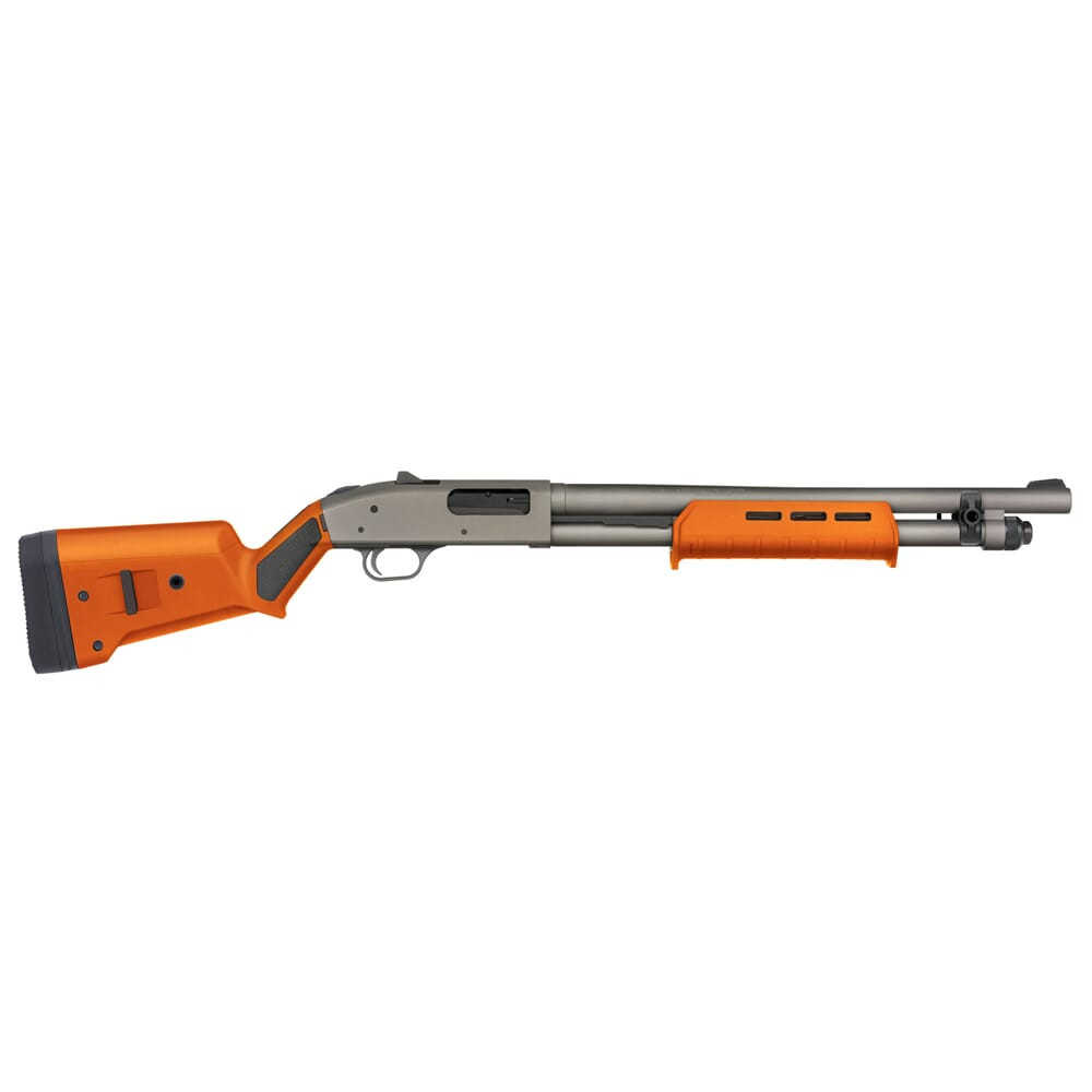 Mossberg 590A1 Professional 12ga 18.5" 1:36" Bbl Safety Orange 6+1 Shotgun w/Optimized Ghost Ring Sight 50792 - Mossberg