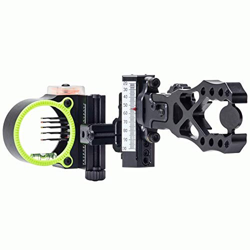 Black Gold Ascent Verdict Assault 5-Pin w/H/V Click Micro .019 LH Sight AVA5-L - Black Gold
