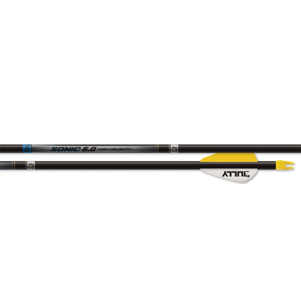 Easton Sonic 6 Size 250 Factory Helical 2'' Bully Vanes 530622 *Single Arrow* - Easton