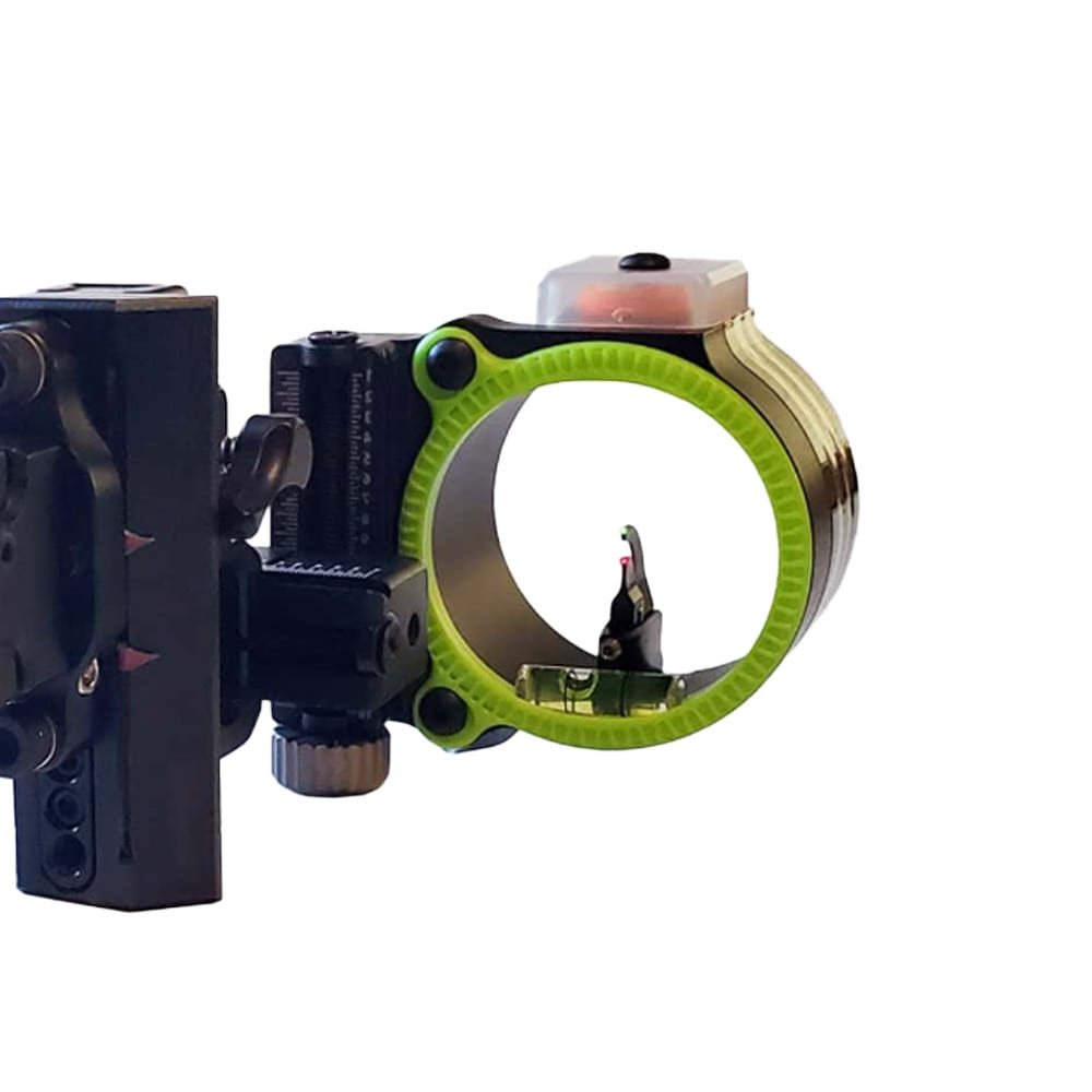 Black Gold Pro DualTrack 2-Pin Vertical 4" WT Base .019 LH Sight BGPWTDT2-L - Black Gold