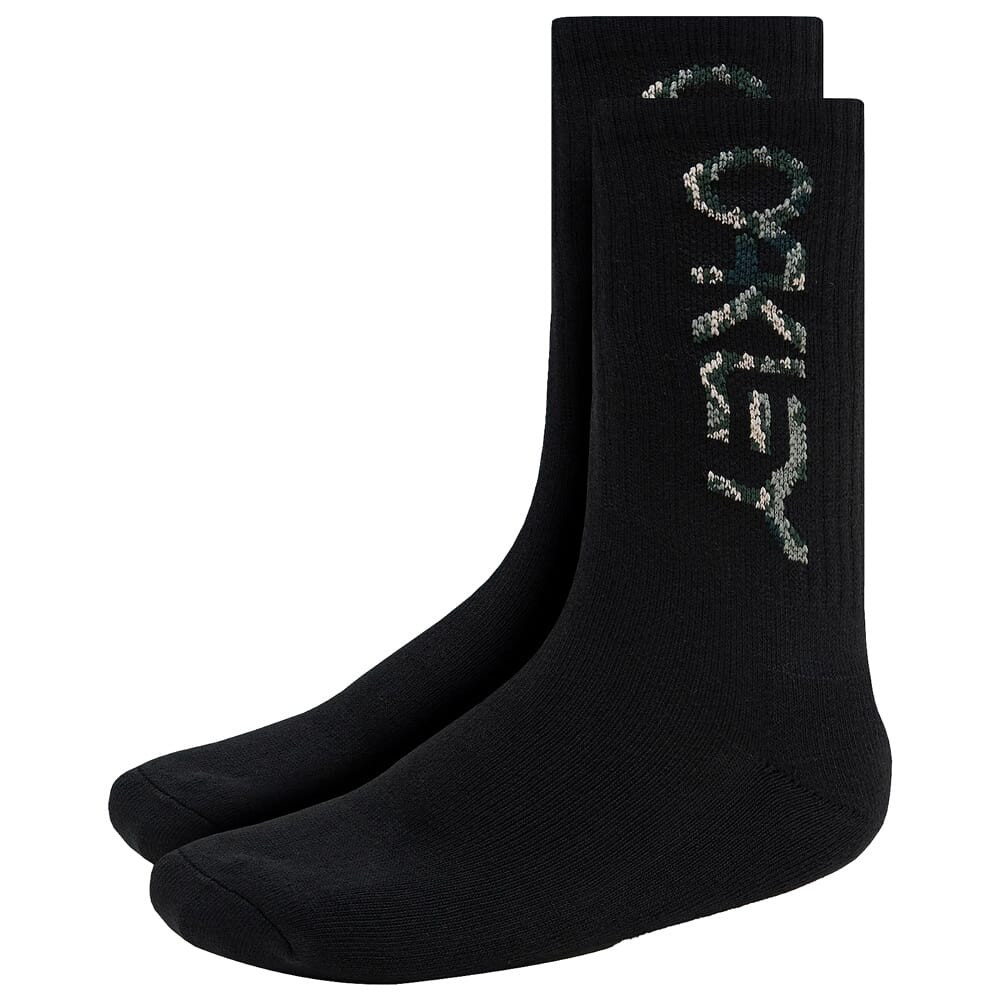 Oakley B1B 2.0 Blackout 3pc Socks Large FOS900277-02E-L - Oakley
