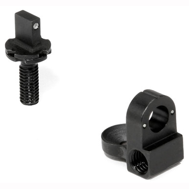 Trijicon Bright & Tough 3-Dot Night Sight Set for AR15/M16 - Orange Rear 600179 - Trijicon