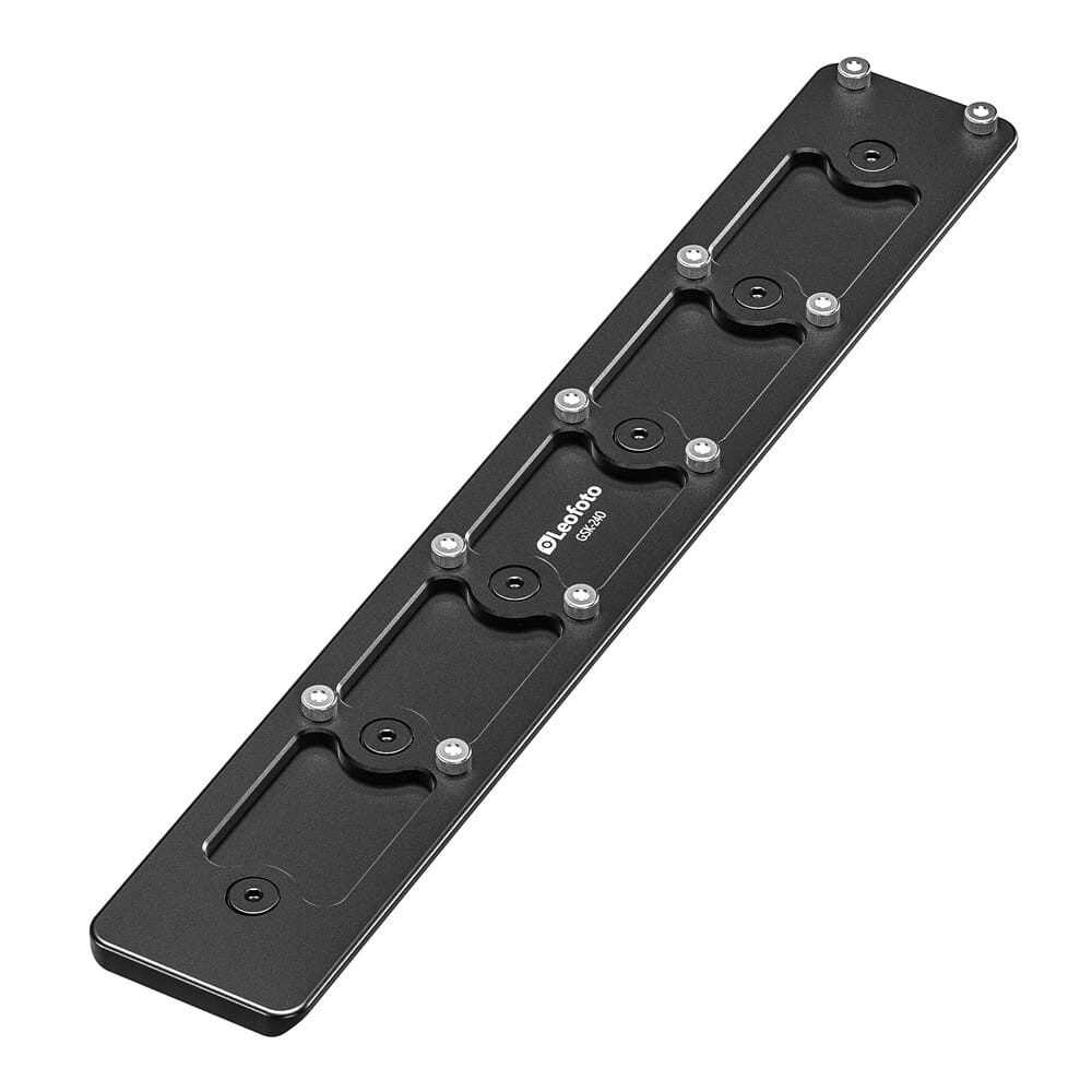 Leofoto GSK 240mm KeyMod Rail GSK-240 in Black - Leofoto