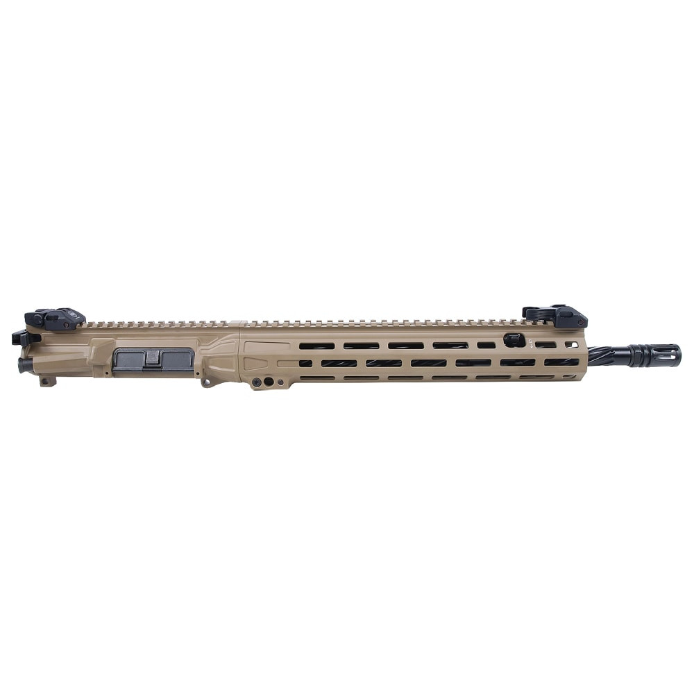 LWRC International LWRC ICMKII 5.56mm 16" 1/7" 1/2x28 FDE Upper ICMKIIU5CK16 - LWRC International