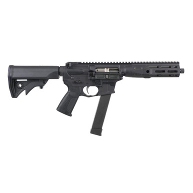 LWRC International LWRC IC-9 9mm 5.6" 1:10" 1/2x28 Black Short Barreled Rifle (NFA) ICR9B5KS - LWRC International