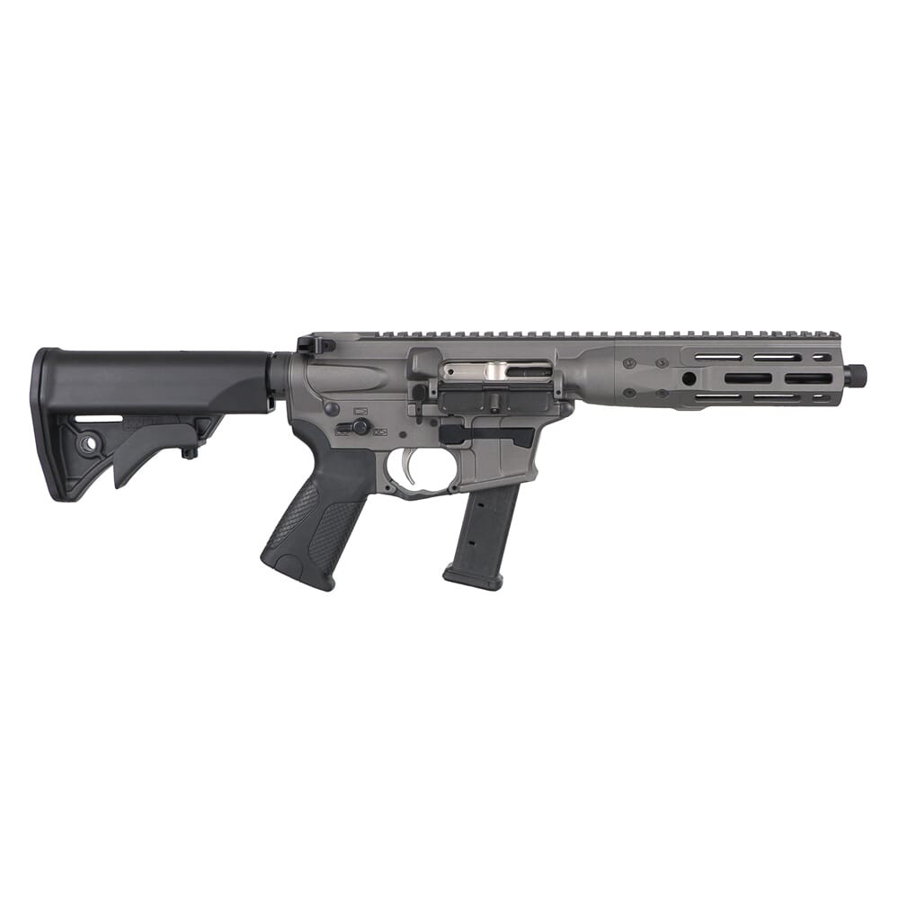 LWRC International LWRC IC-9 9mm 5.6" 1:10" 1/2x28 Grey Short Barreled Rifle (NFA) ICR9TG5KS - LWRC International