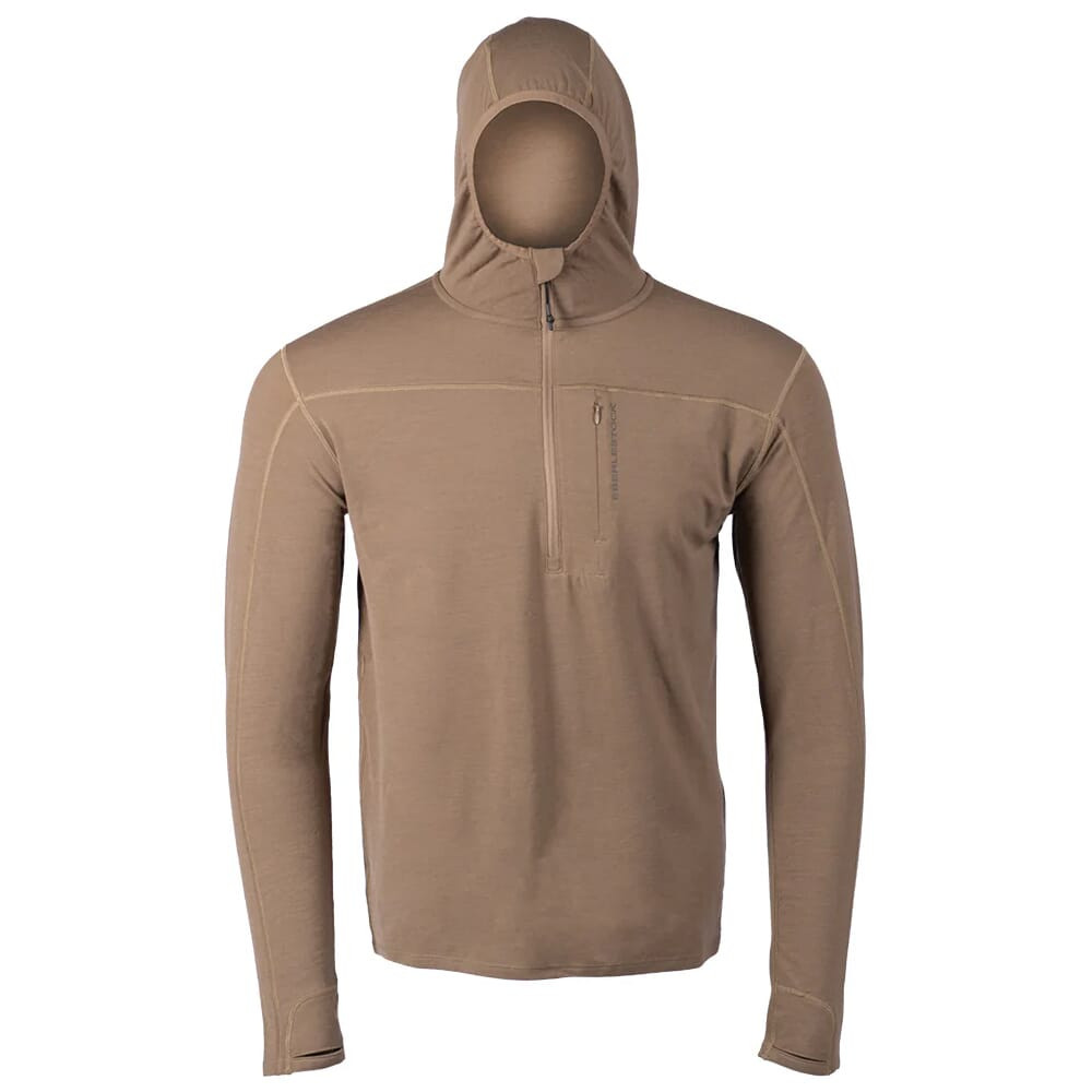 Eberlestock Lochsa Merino 1/2 Zip Hoody Dry Earth Large L12EL - Eberlestock