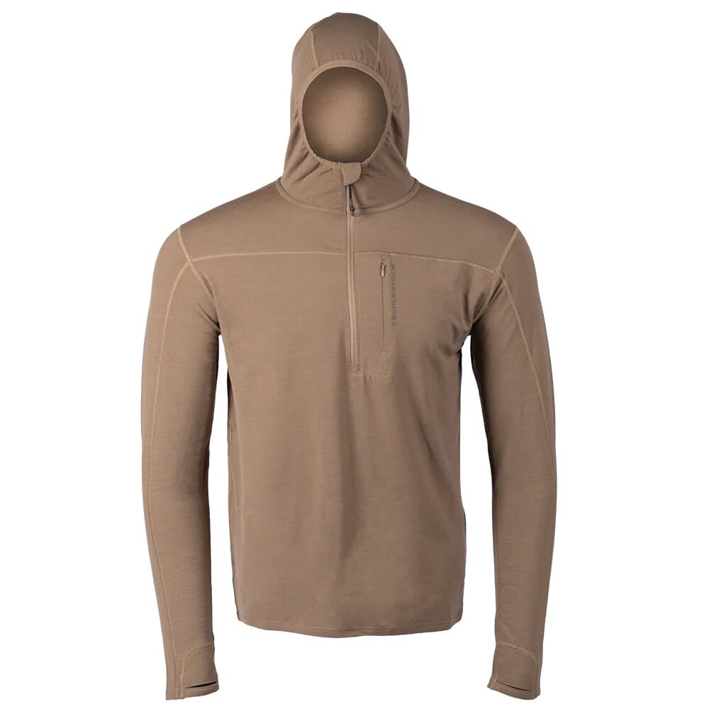 Eberlestock Lochsa Merino 1/2 Zip Hoody Dry Earth X-Large L12EX - Eberlestock