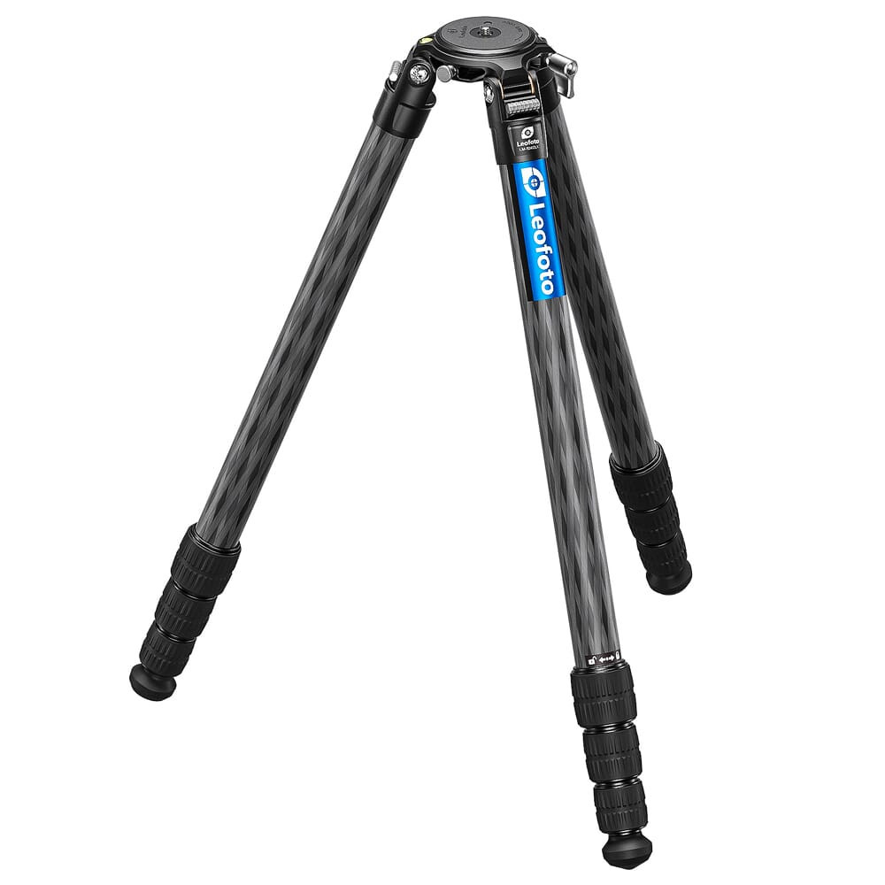 Leofoto LM-X LM-324CLX Long Tripod w/75mm Bowl & Platform LM-324CLX in Black - Leofoto