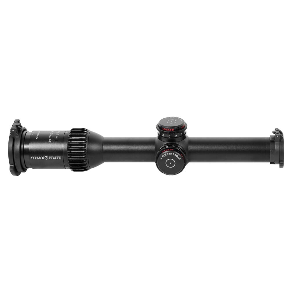 Schmidt Bender 1-8x24 PM II ShortDot Dual CC MDR-T6 1cm ccw ST LT MTC / ST LT ZC Like New Demo Riflescope 683-811-43E-K2-H2