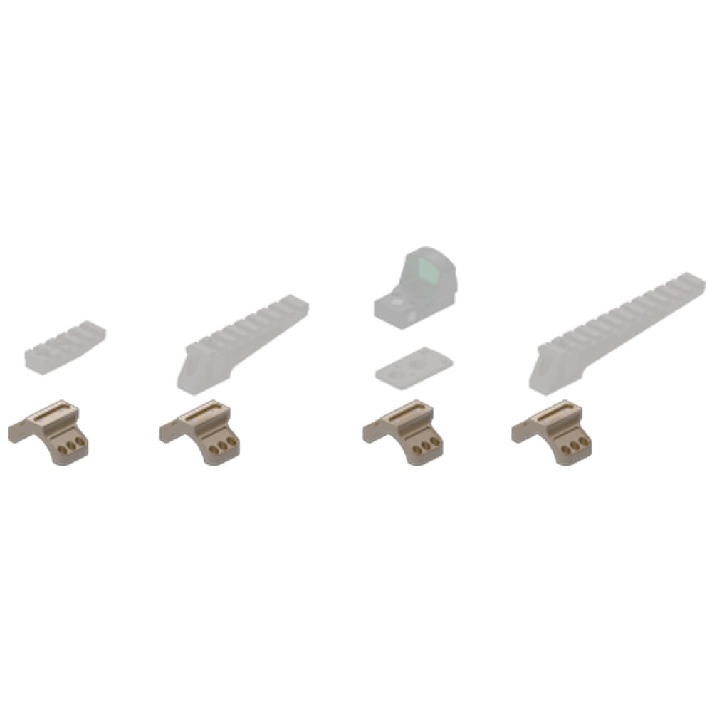 Badger Ordnance Condition One MAX Accessory Ring Cap ARC 36mm Tan 700-36K - Badger Ordnance