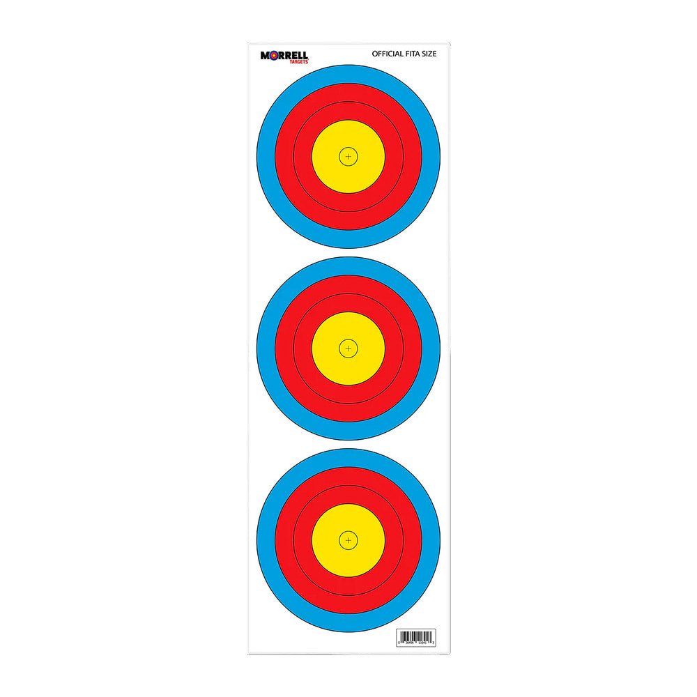 Morrell Targets Morrell FITA Compound Paper Face Target PF-FC **SINGLE TARGET** - Morrell Targets