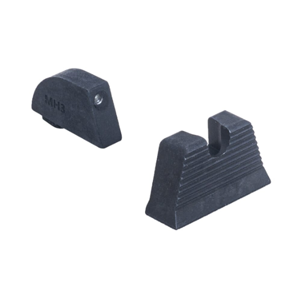 Meprolight USA Meprolight Glock, MPO-DF/MPO-F Backup Sights H-Front 9mm/Rear 11.5mm 10224317301 - Meprolight USA
