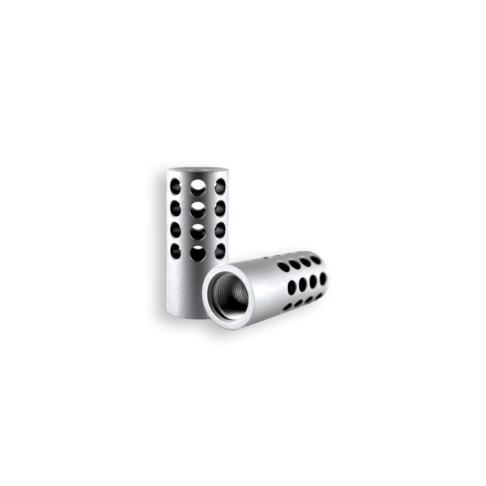 Christensen Arms Radial Brake Stainless Steel- .243 Cal 1/2-28 Stainless Finish 810-00013-13 - Christensen Arms