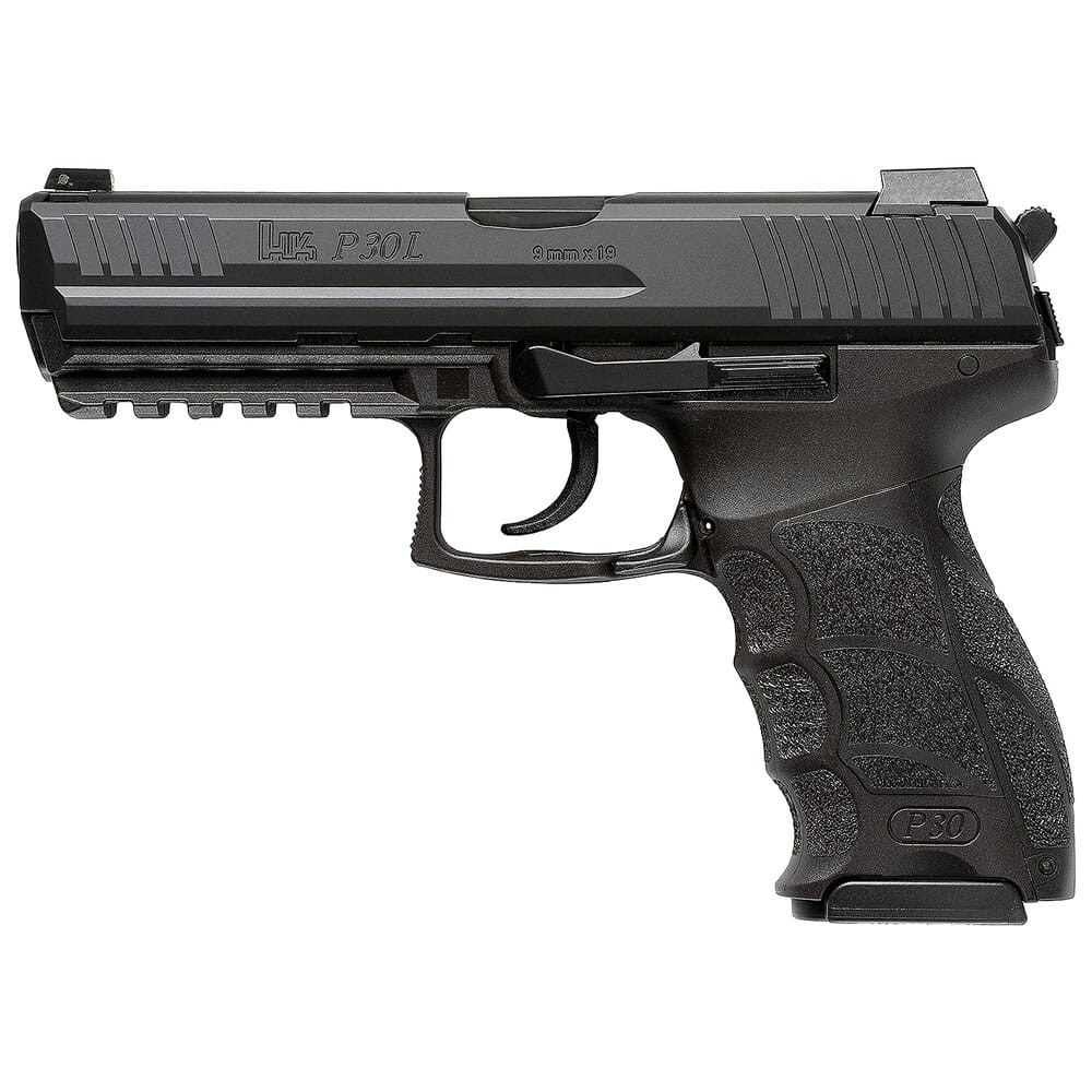 Heckler & Koch HK P30L V3 9mm 4.45" Bbl Pistol w/Decocker & (2) 15rd Mags 81001093