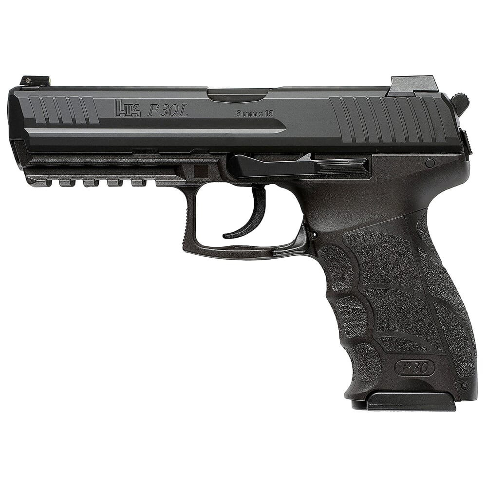 Heckler & Koch HK P30L V3 9mm 4.45" Bbl Pistol w/Decocker & (2) 10rd Mags 81001094