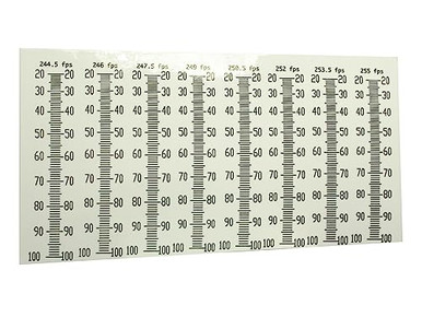 Black Gold Ascent Sight Tapes 20-100 yrds (60 scales included) STA - Black Gold