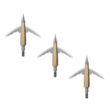 Beast Broadheads 2.0" - 125 grain Titanium (3 PACK) TI-3PACK-125g-2.0in - beast broadheads