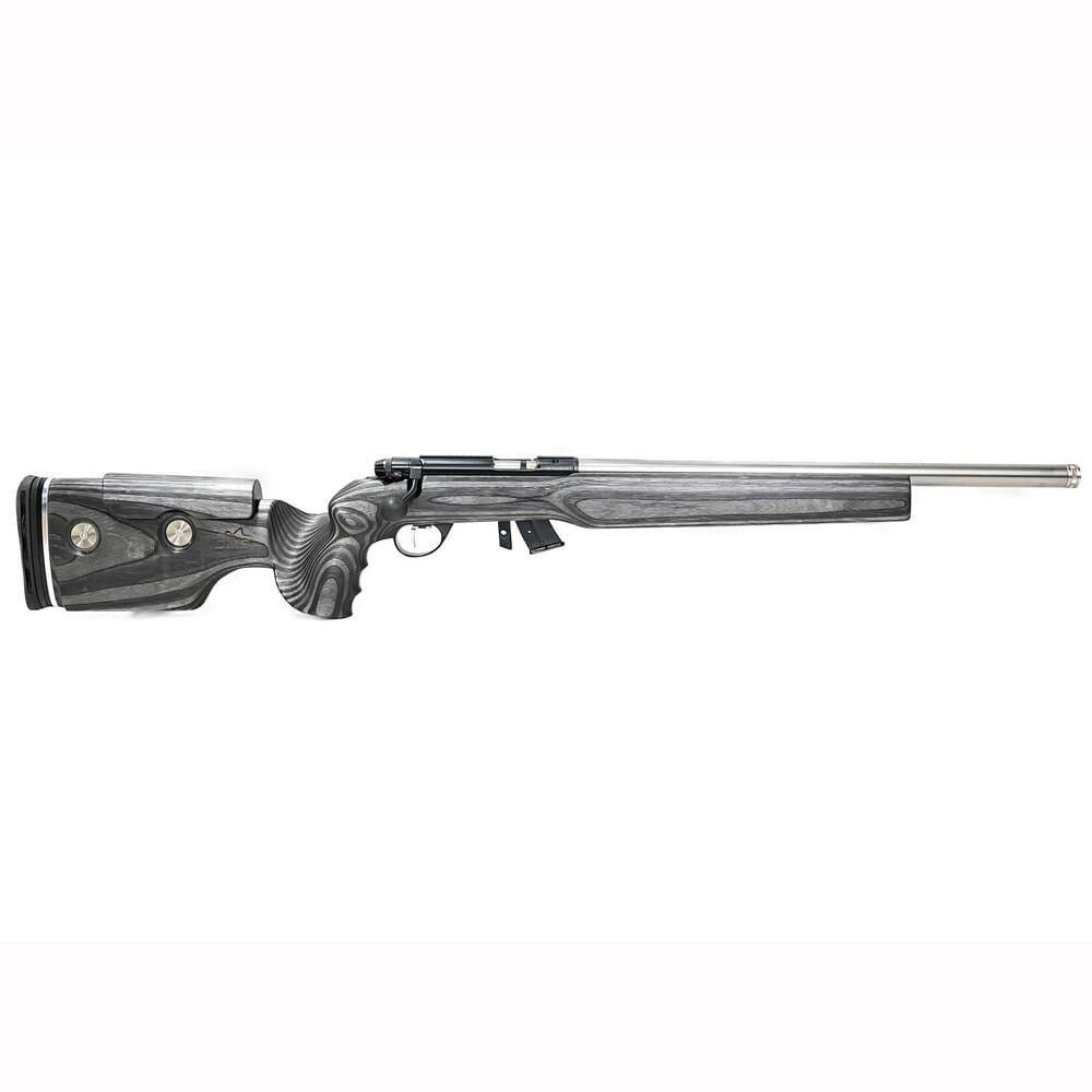 Anschutz 1710 HB .22 LR Competition 20" SS Custom Bedded 1/2x28" TPI Bbl Rifle w/GRS Hybrid Stock, 5119 2-Stage Trigger, & 20 MOA Murphy Pic Rail - Anschutz