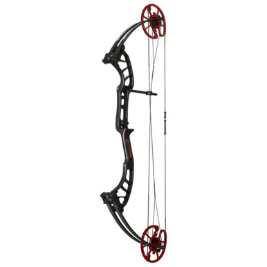 Cajun Shore Runner EV RH50 Black/Red Bowfishing Bow ABF23B0205R - Cajun