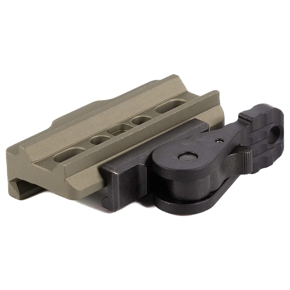 American Defense Manufacturing ADM AD-B2 Medium FDE Modular Base w/Titanium Lever AD-B2-FDE-TL - American Defense Manufacturing