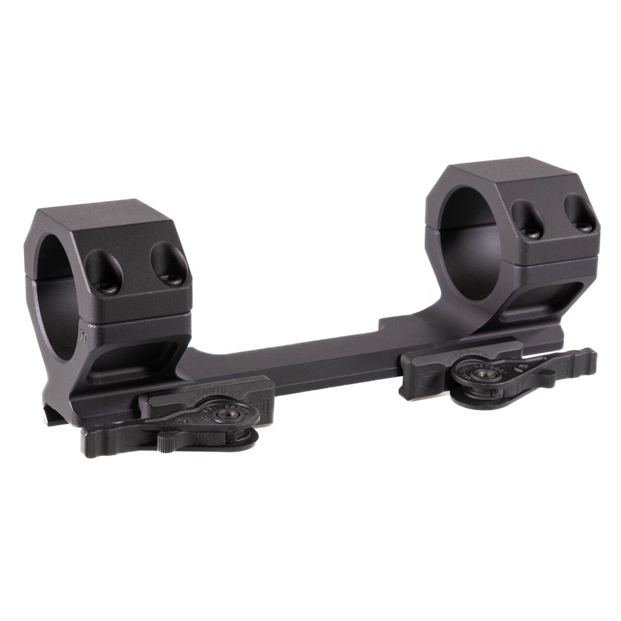 American Defense Manufacturing ADM AD-DELTA 30mm Low Scope Mount w/Dual QD Titanium Lever AD-DELTA-L-30-TL - American Defense Manufacturing
