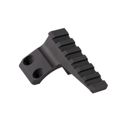 American Defense Manufacturing ADM 30mm Tall 7 Lug LRF Picatinny Rail Diving Board AD-DRC-30-BLK-7LUGT - American Defense Manufacturing