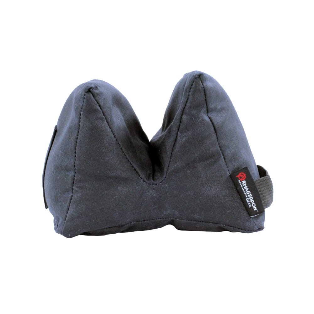 Armageddon Gear Pint-Sized Game Changer Black Waxed Canvas Support Bag w/Heavy Fill (5lbs) AG0681-BK-HV - Armageddon Gear