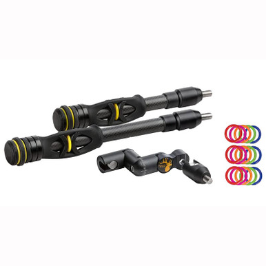 Trophy Ridge Hitman Combo 6" & 8" Black Stabilizer AS1986 - Trophy Ridge