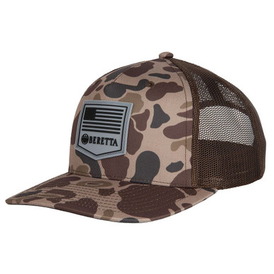 Beretta PM Trucker Hat Brown Duck Camo BC045T1675085W - Beretta