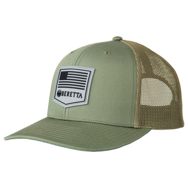 Beretta PM Trucker Hat Sage Green BC046T167507A1 - Beretta