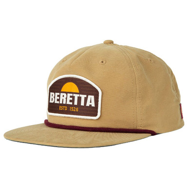 Beretta Sunset Rope Trucker Hat Tan BC055T118601A0 - Beretta