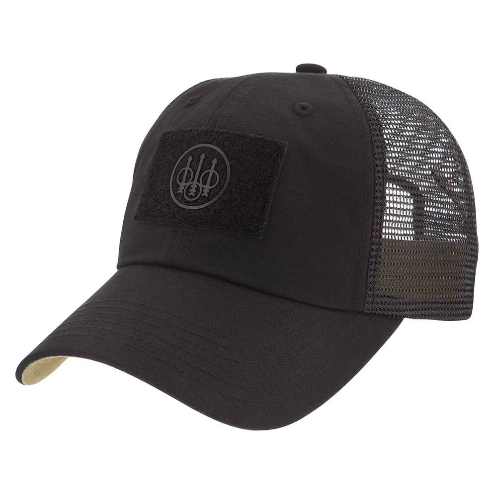 Beretta Tac Patch Trident Hat Black BC100016600999 - Beretta