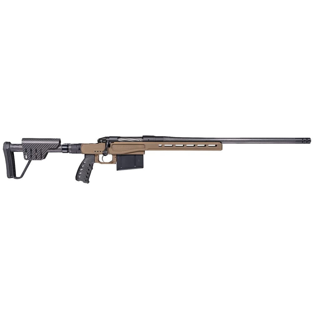Bergara Rifles Bergara Premier Series MG Lite .300 PRC 22" 1:8" 5/8"x24 #6 CF Bbl Burnt Bronze Rifle w/Magnesium Folding Chassis & Omni MB