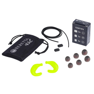 Beretta Comfort Plus EVO Yellow Fluorescent Earplugs CF121D004302FFUNI - Beretta